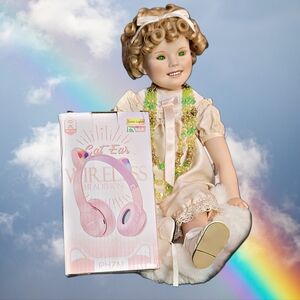 Wireless LED Cat Headphones w/ Mic